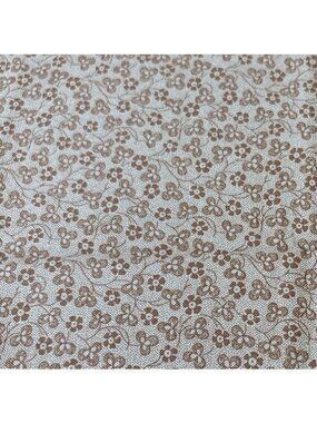 Betsy Chutchian Moda Fabrics Cotton Floral Print Brown Quilting Fabric 17" x 22"